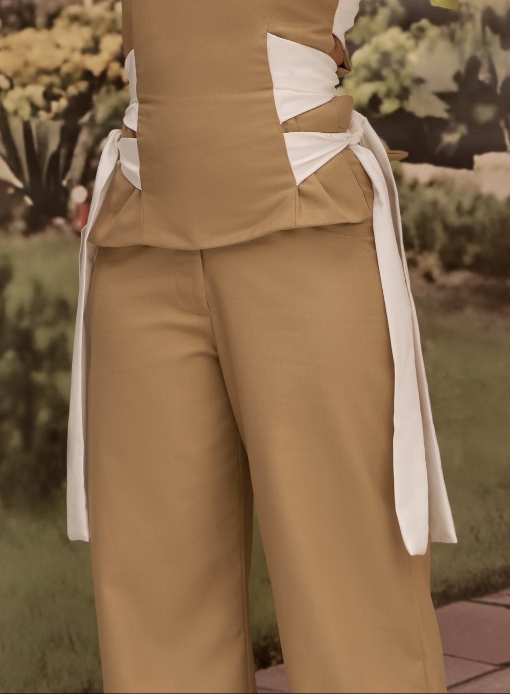 Bahía Pants Camel Brown