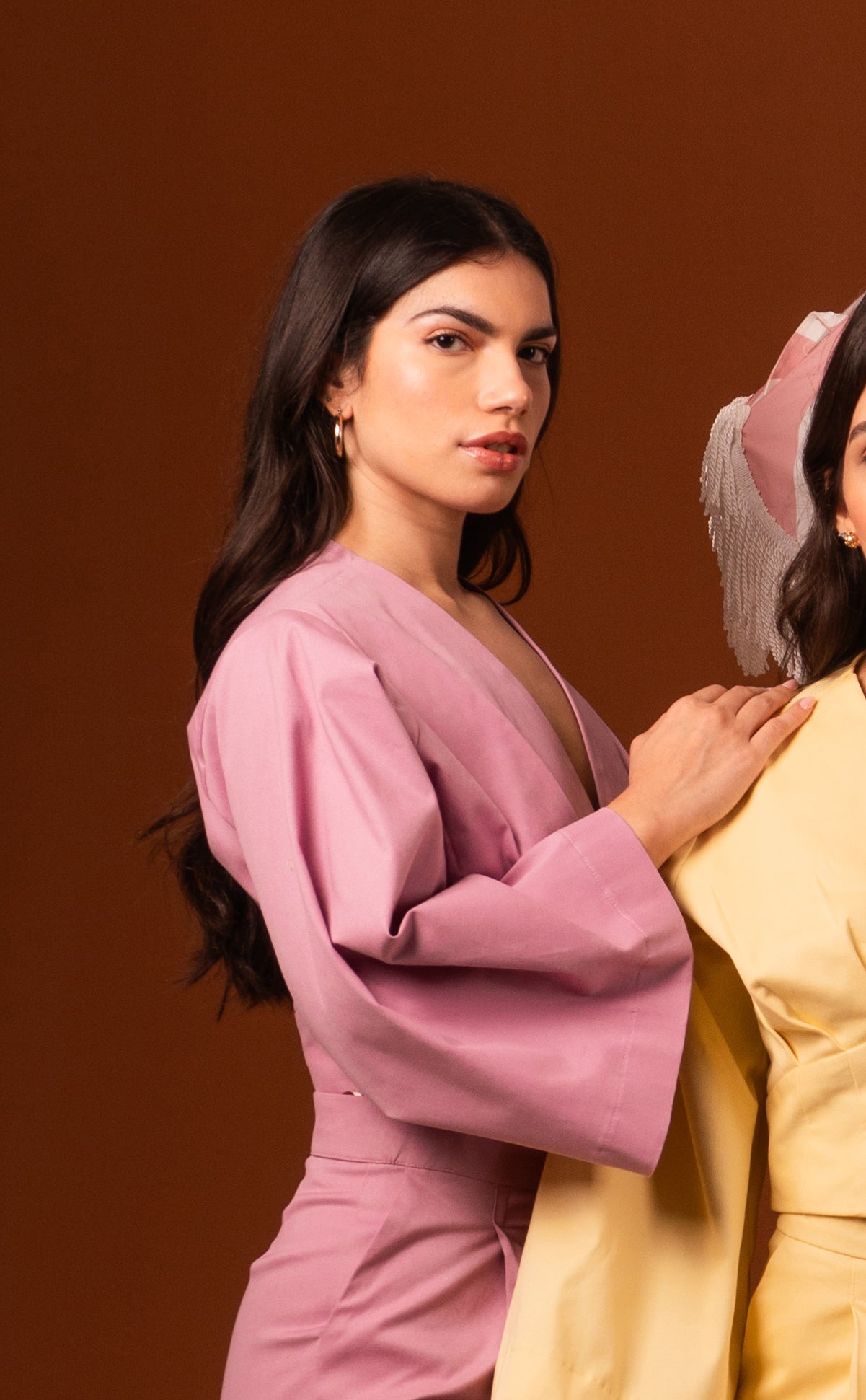 Adela Top Mauve Pink