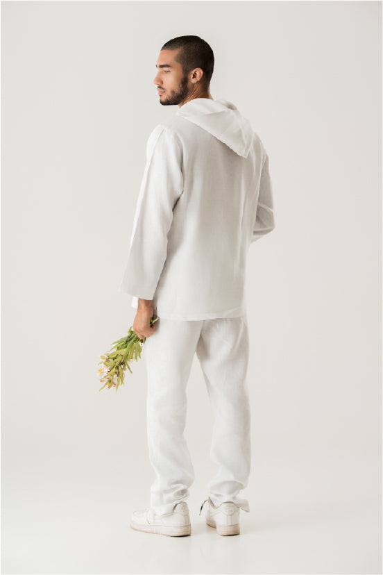Linen Hoodie