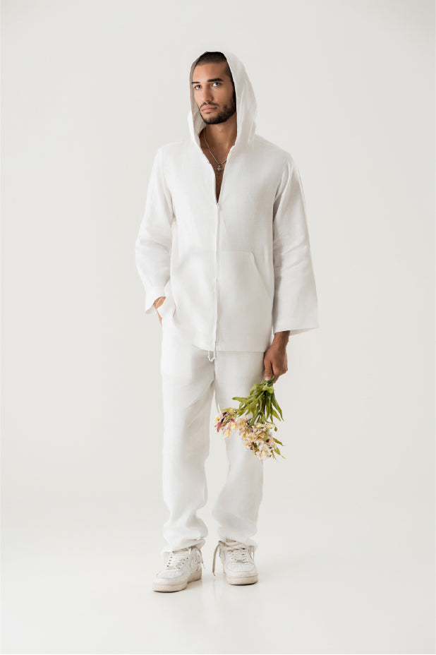 Linen Hoodie