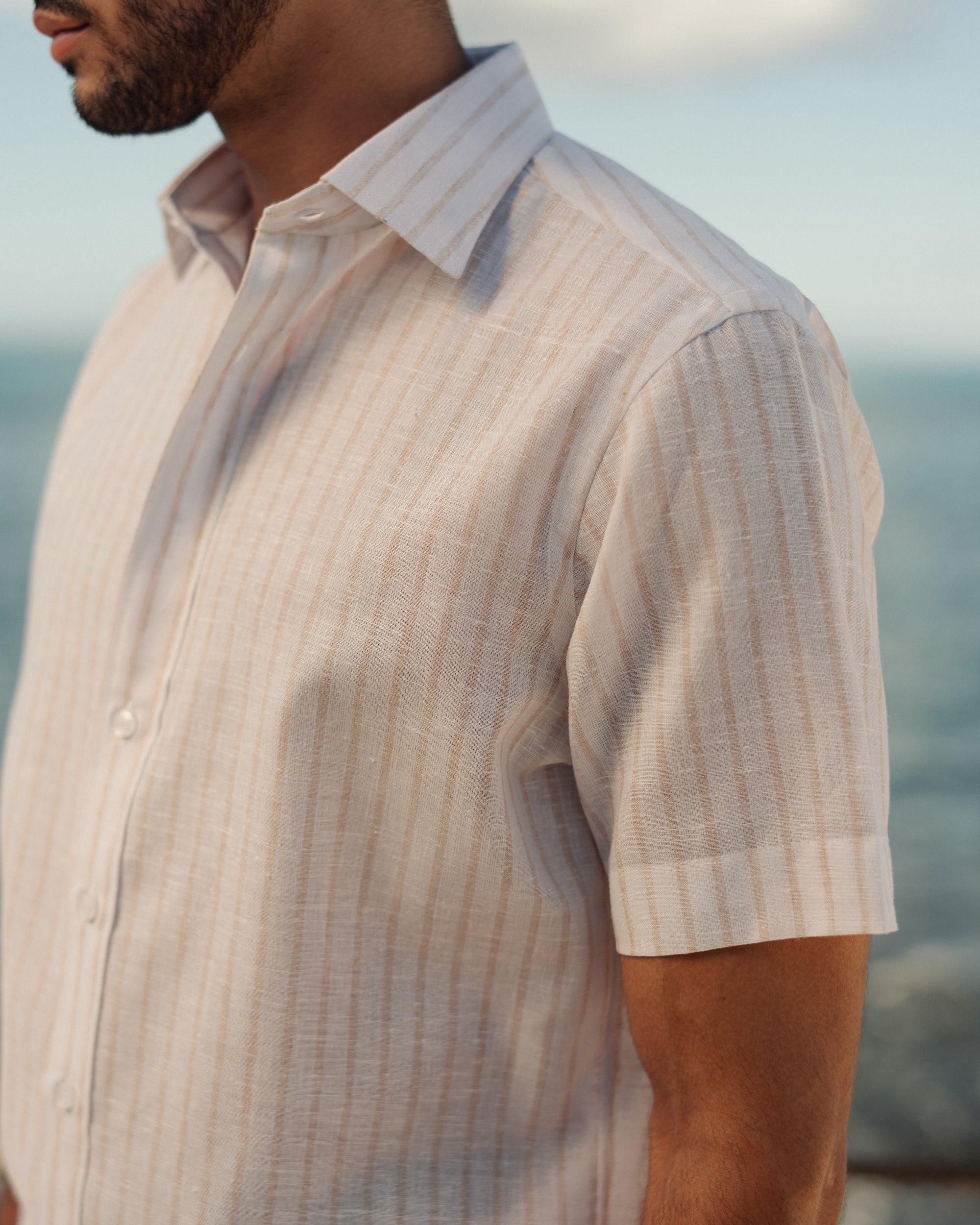 Linen Shirt Short Sleeve