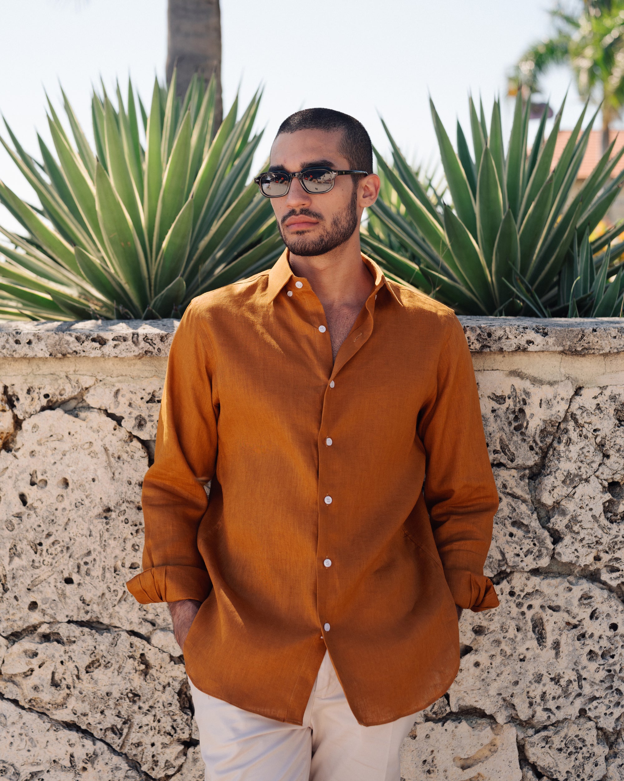 Linen Shirt Long Sleeve