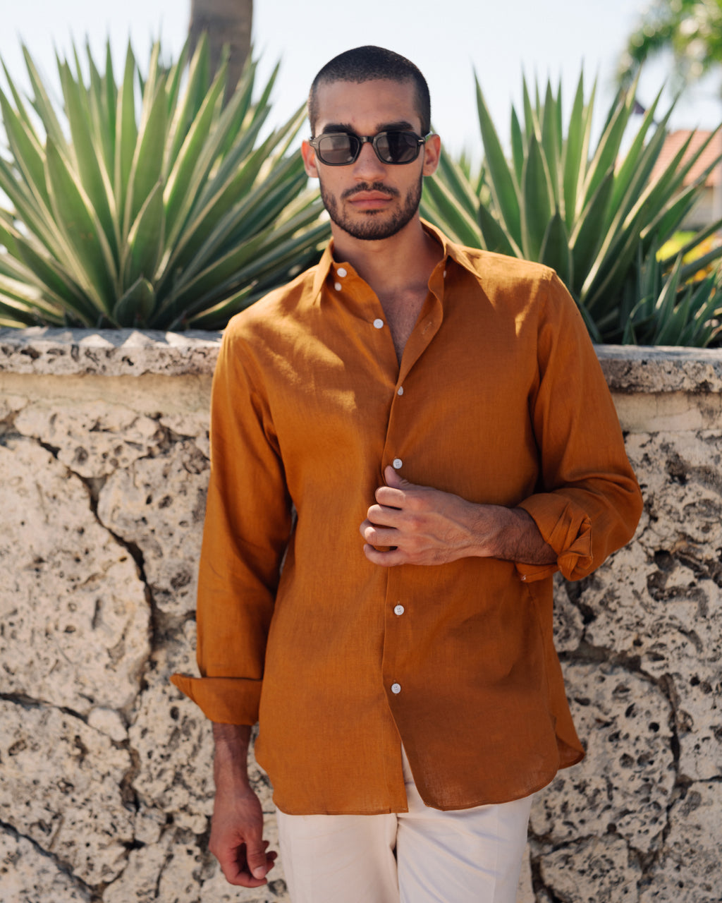 Linen Shirt Long Sleeve