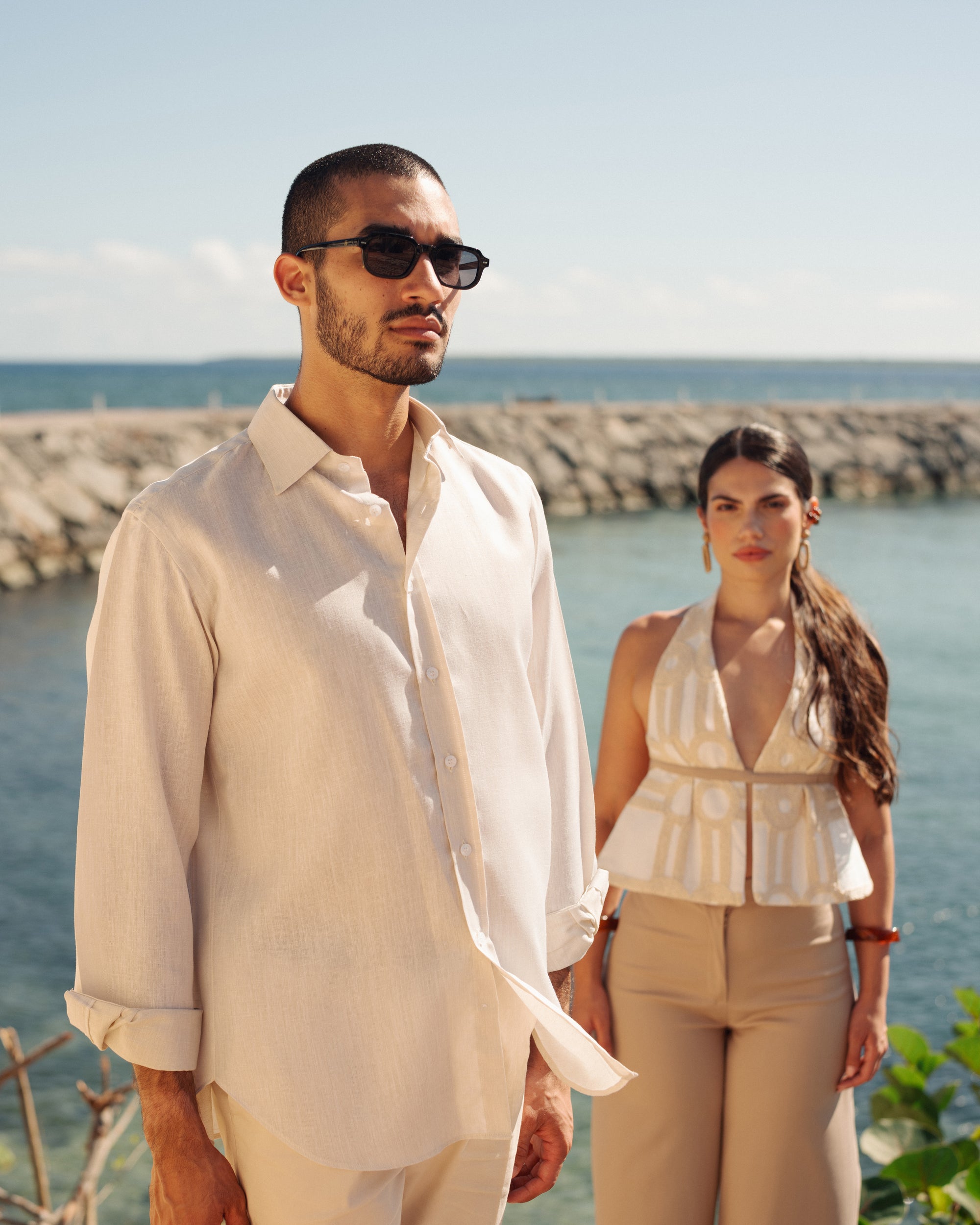 Beige Shirt