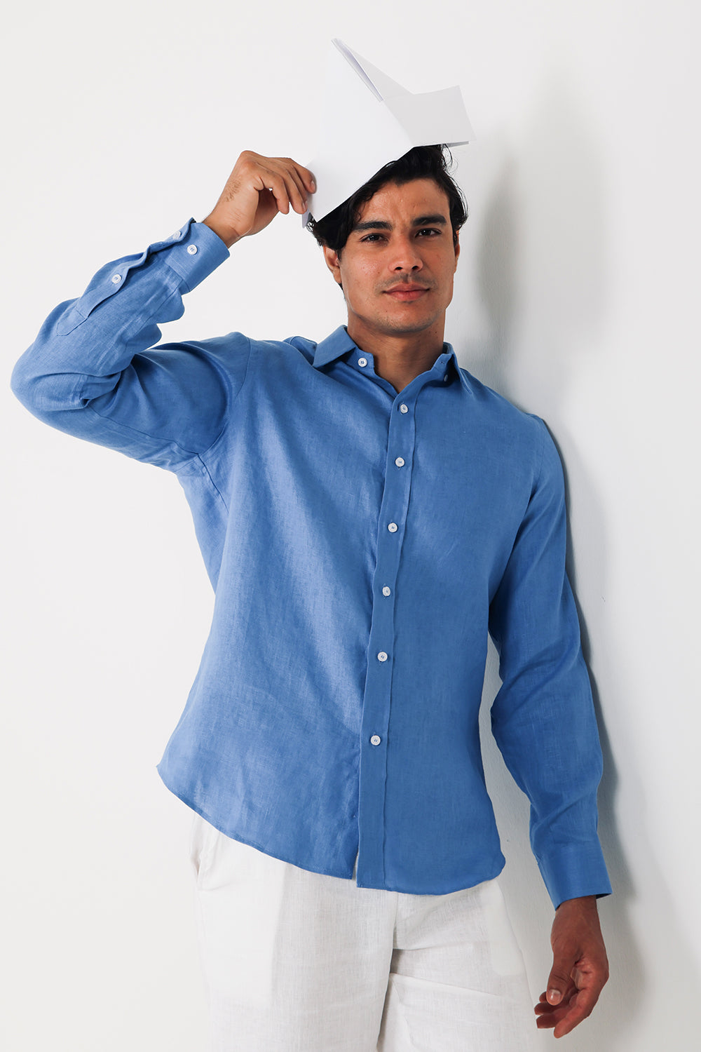Linen Shirt Blue
