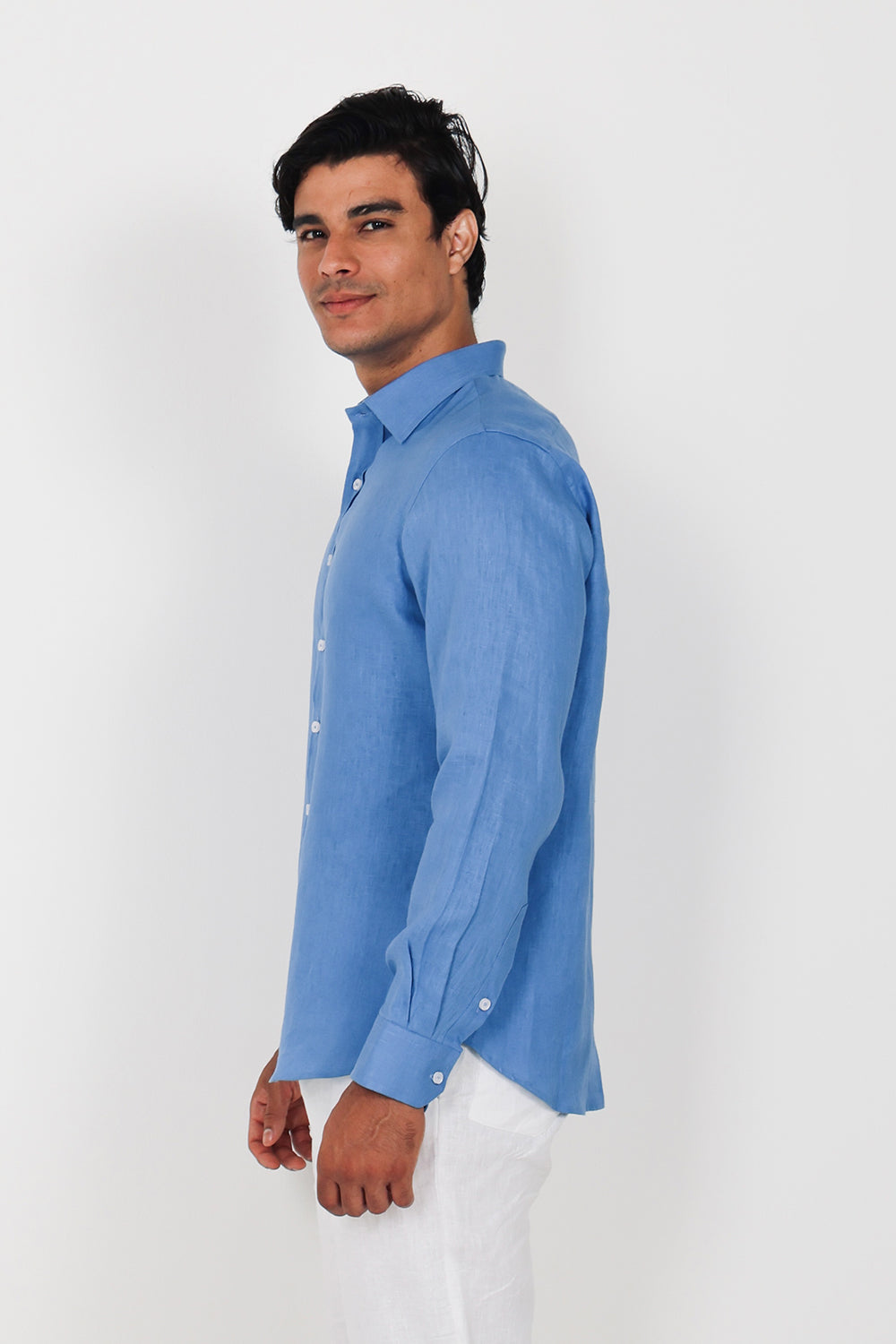 Linen Shirt Blue