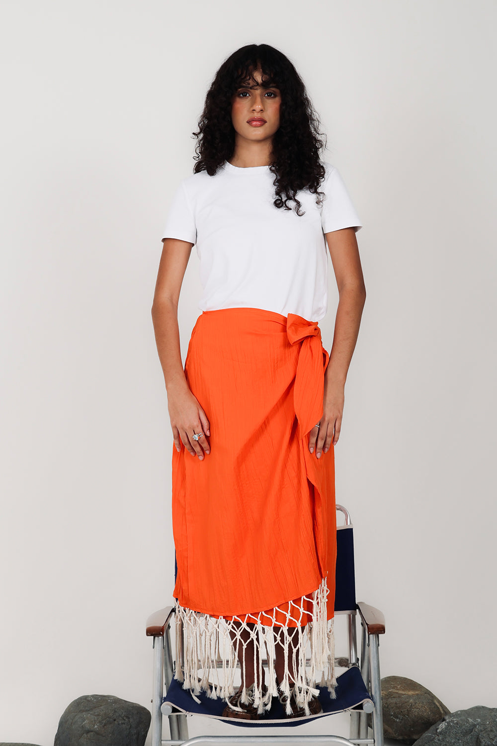Puerto Skirt Atardecer Print