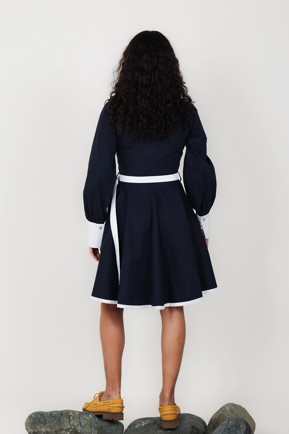 La Capitana Navy Dress